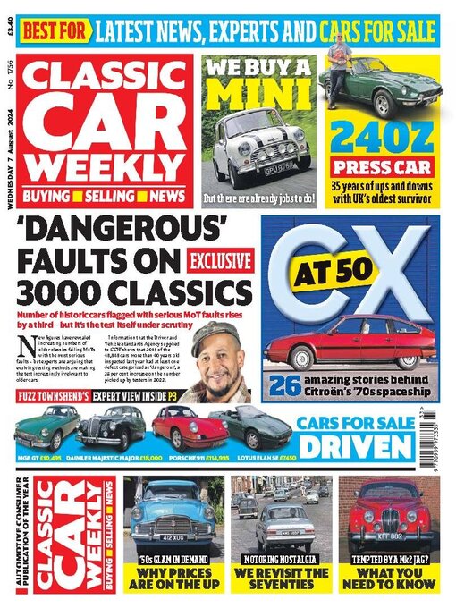 Title details for Classic Car Weekly by H BAUER PUBLISHING LIMITED - Available